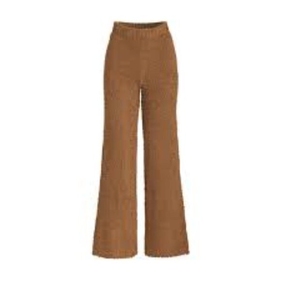 𝅺**NWT** SKIMS Cozy Knit Pants Camel XXS/XS - Picture 5 of 12